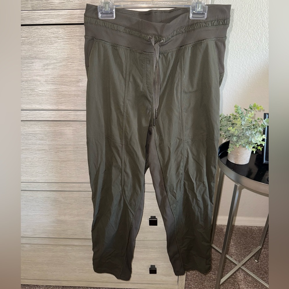 Dark Green Lululemon Joggers